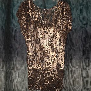 Cheetah Lace Shirt